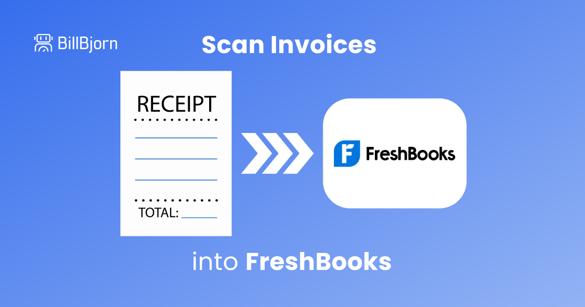 Automated Invoice Scanning for FreshBooks